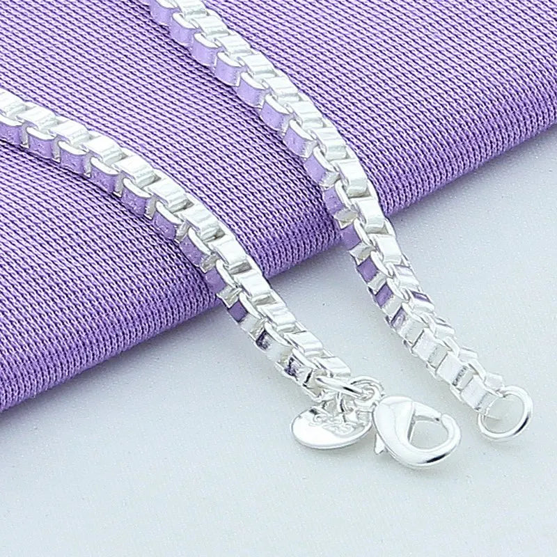 925 Sterling Silver Venetian Bracelet