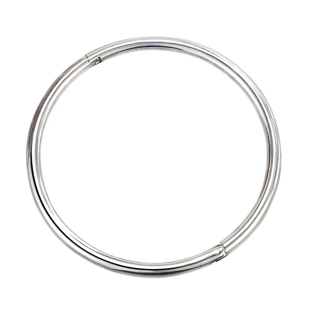 925 Sterling Silver Minimalist Bangle Bracelet