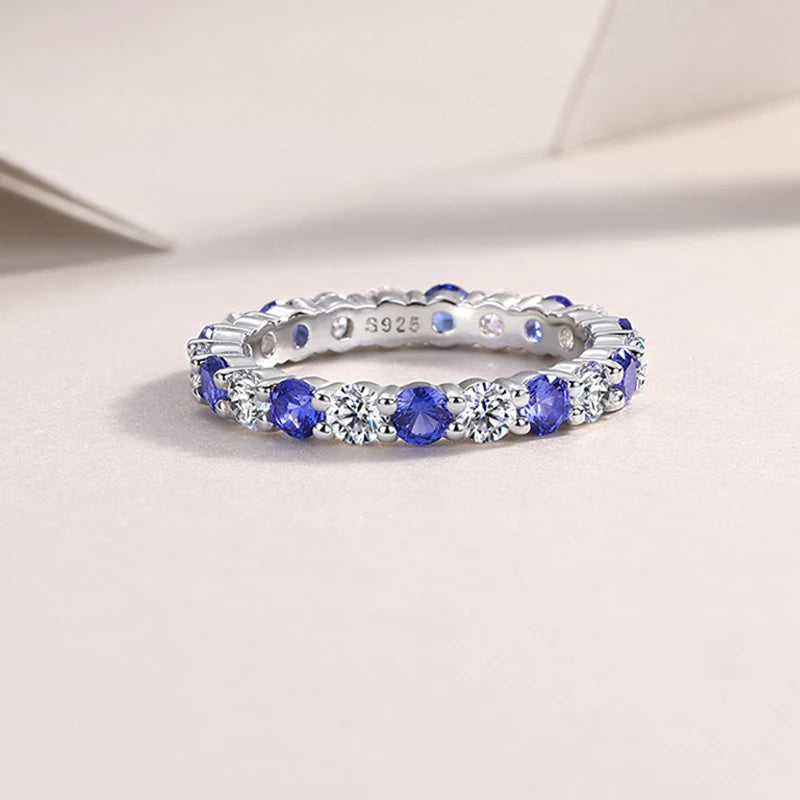 0.5 carat Eternity Ring with Lab-Grown Gems (Available in Moissanite)