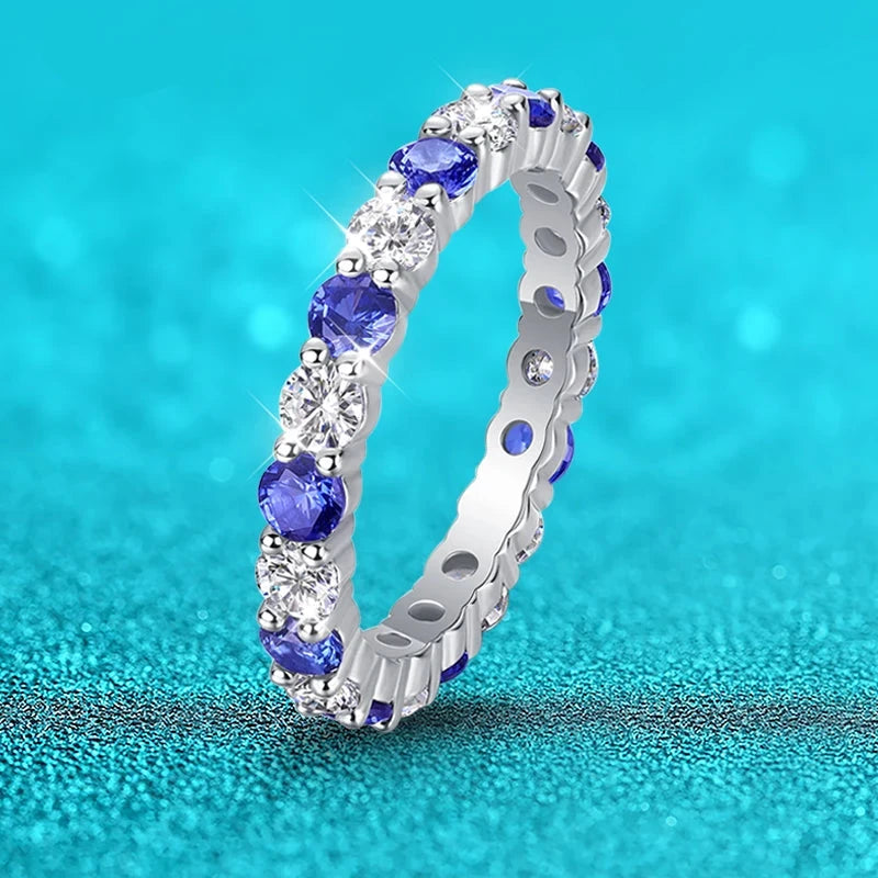 0.5 carat Eternity Ring with Lab-Grown Gems (Available in Moissanite)